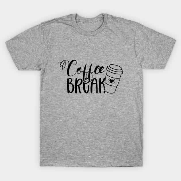 Coffee Break T-Shirt by Zombie Girls Design